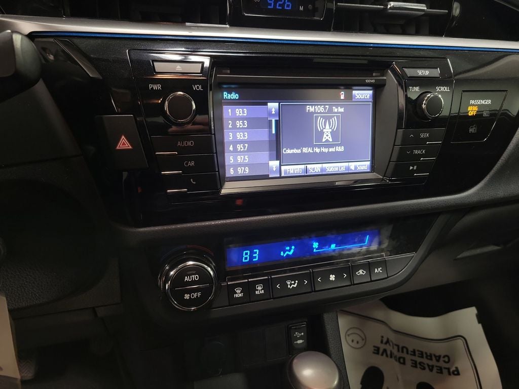 2014 Toyota Corolla S Plus