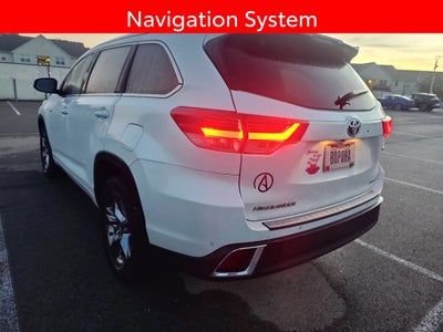2018 Toyota Highlander Hybrid Limited Platinum