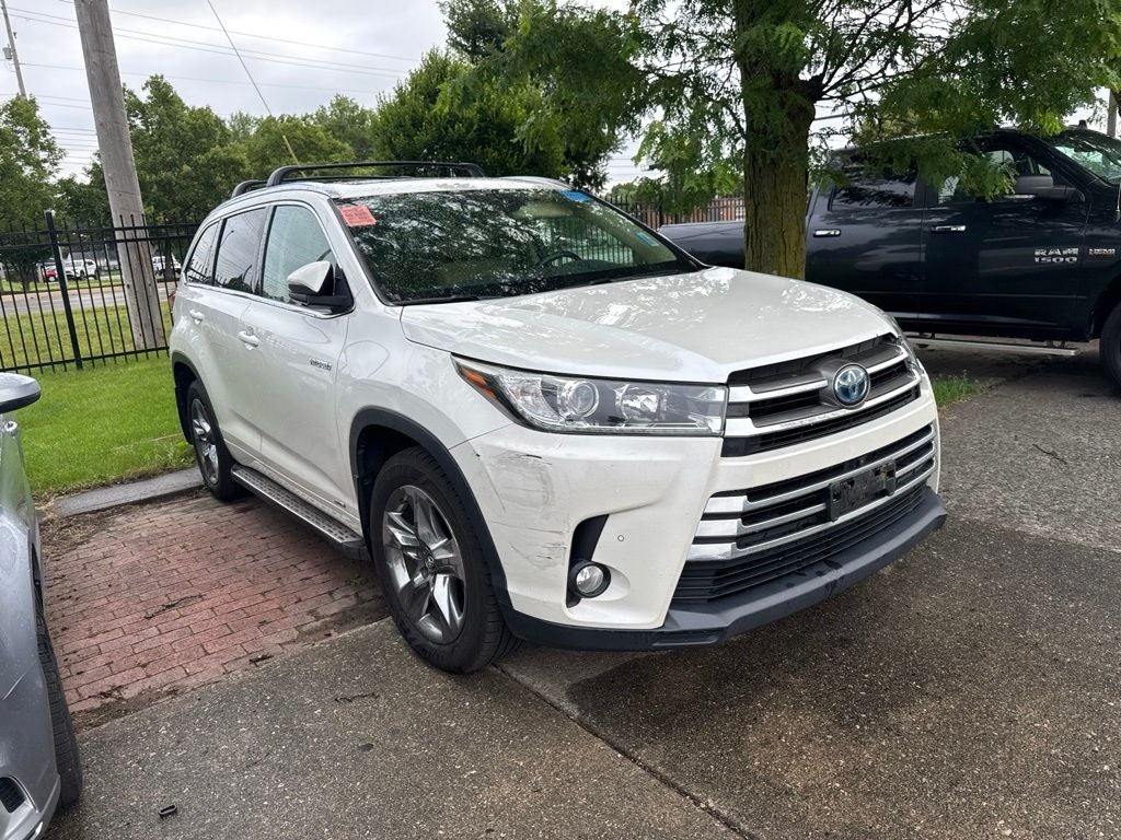 2018 Toyota Highlander Hybrid Limited Platinum