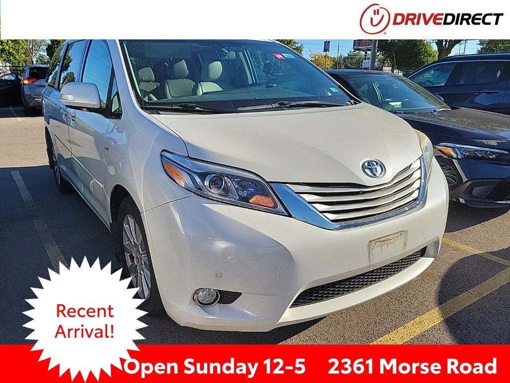 2016 Toyota Sienna Limited Premium 7 Passenger