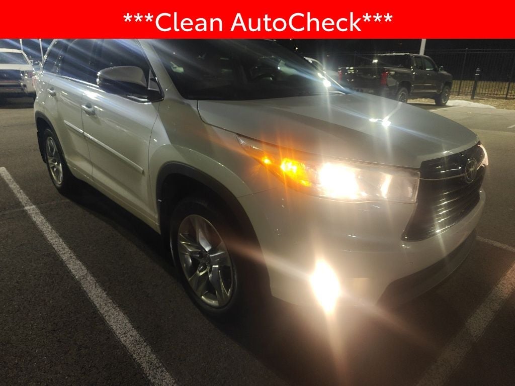 2016 Toyota Highlander Limited Platinum V6