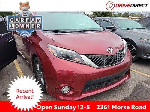 2015 Toyota Sienna SE 8 Passenger