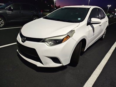 2016 Toyota Corolla LE