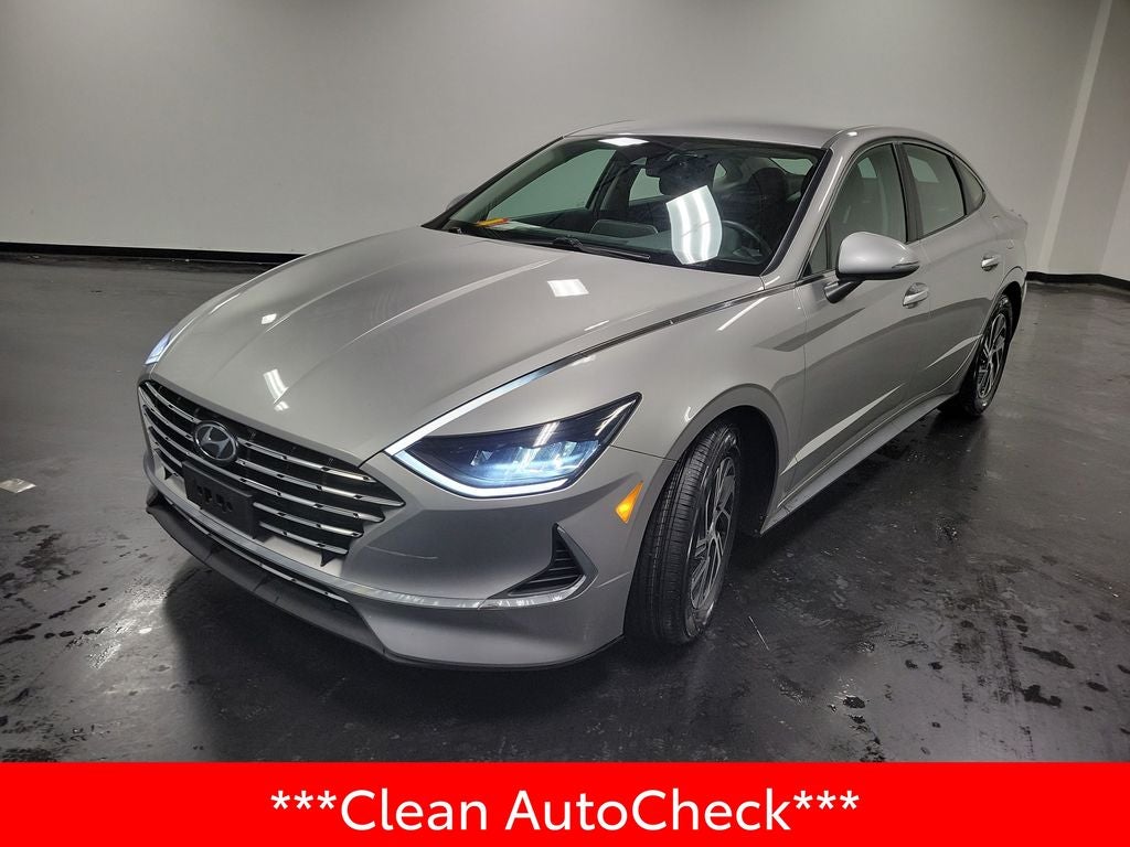 2021 Hyundai Sonata Hybrid Blue
