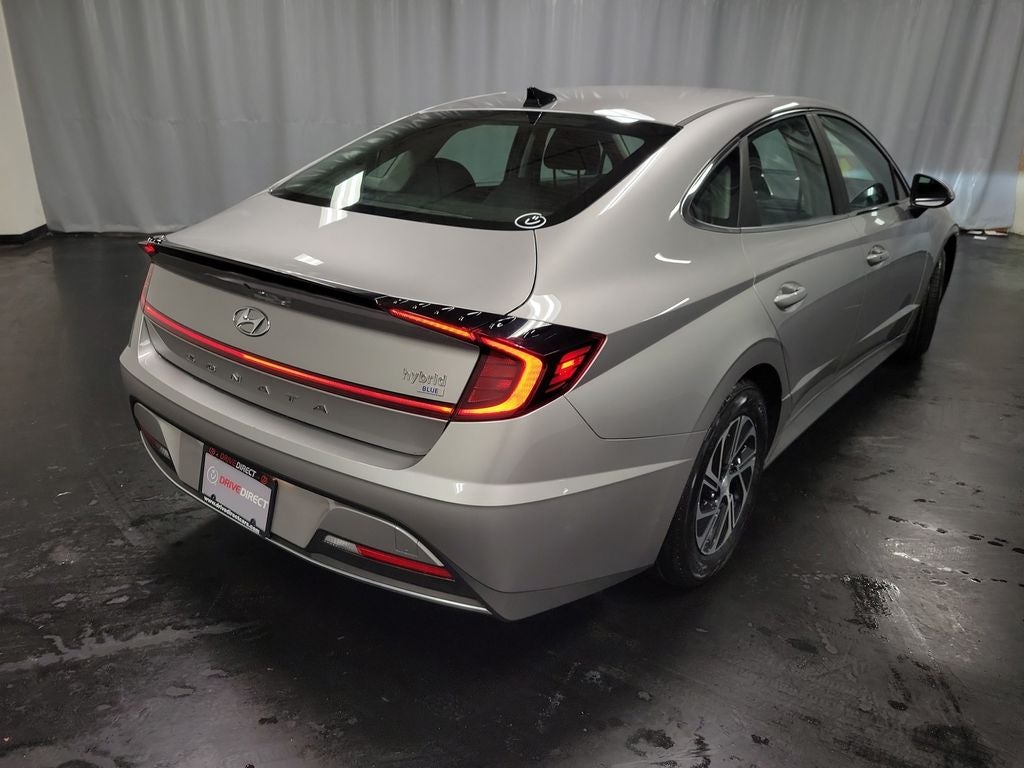 2021 Hyundai Sonata Hybrid Blue