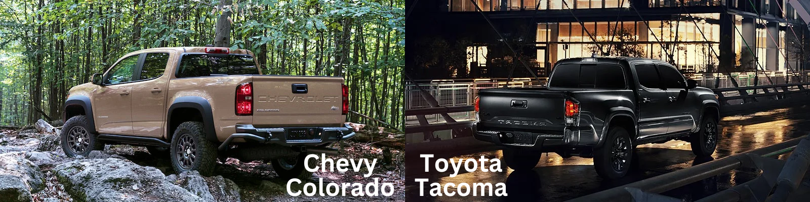 2022 Chevy Colorado vs 2022 Toyota Tacoma in Columbus, OH