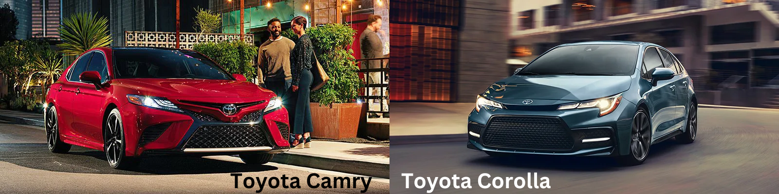 Toyota Camry vs. Toyota Corolla in Columbus, OH